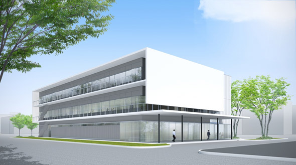 Rendering of Planned Osaka R&D Center (Tentatively Named)