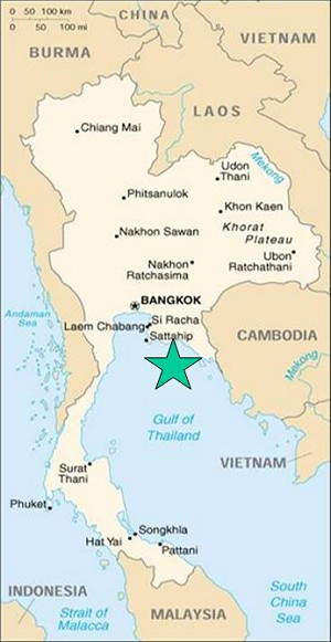 タイ王国、ラヨン県、ムアン ラヨン地区、タンボン タポン