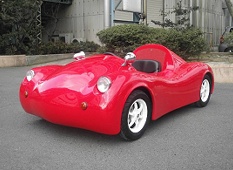 compact electric vehicle (EV) prototype equipped with new energy storage source
