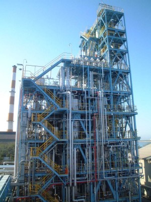 加圧二段ガス化システム（EUP）全景