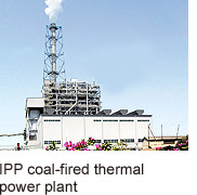 IPP coal-fired thermal power plant